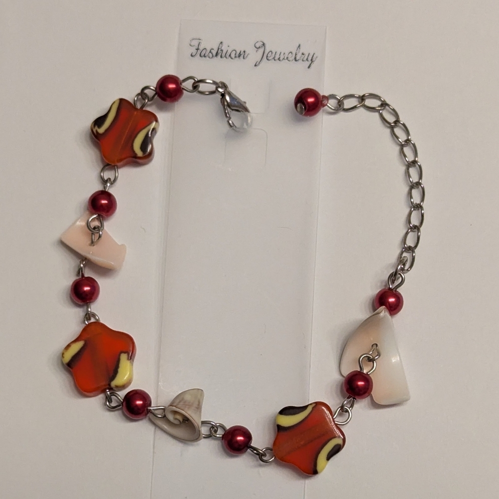 Boho Colorful Beaded Bracelet Adjustable Beach Summer Jewelry New